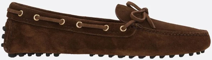 Suede Driving Loafers