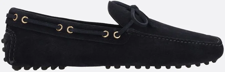 Suede Driving Loafers