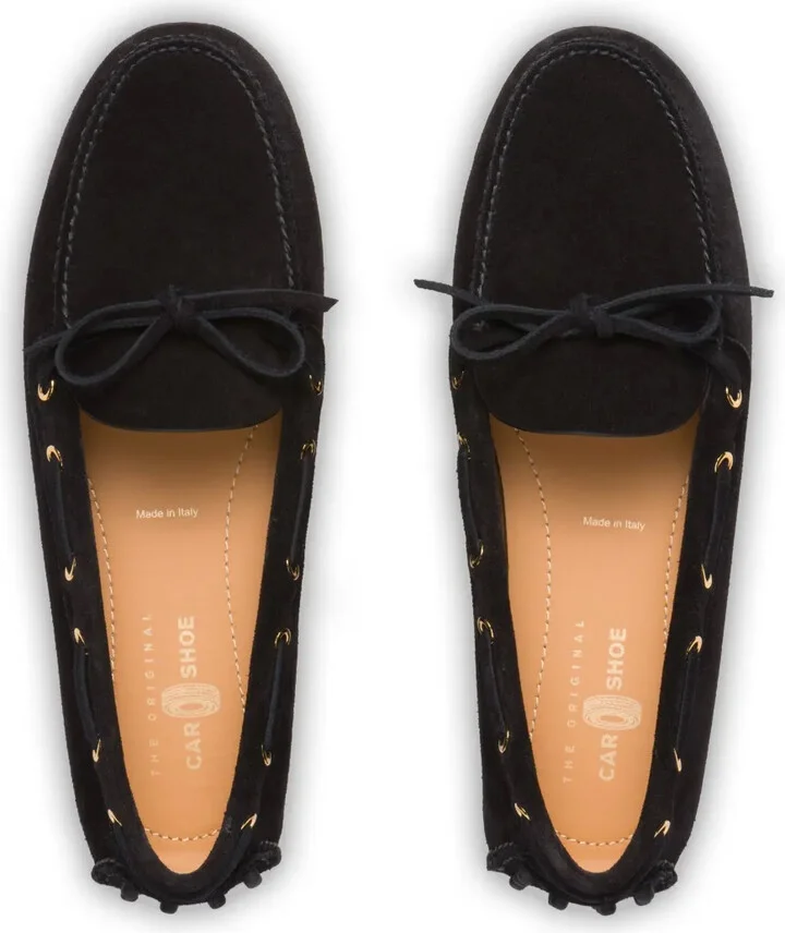 Suede Driving Shoes - Image 4