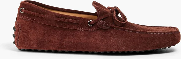 Suede driving shoes