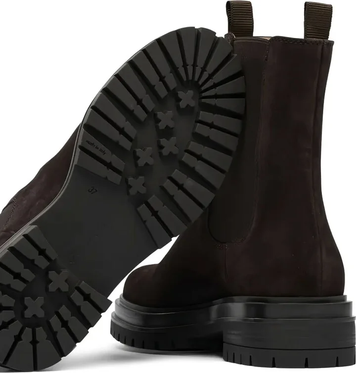 Suede Elastic-Insert Boots - Image 4