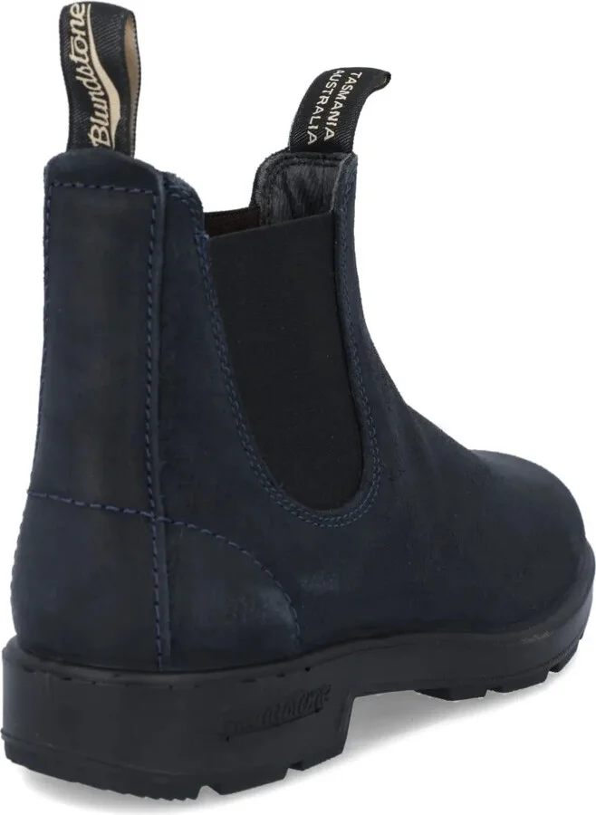 Suede Elastic-Sided Boots - Image 4