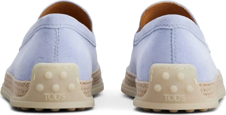 Suede Espadrille Loafers - Image 3