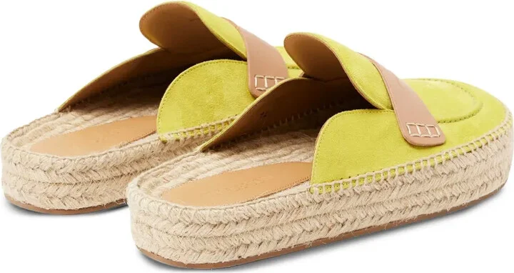 Suede Espadrille Mules - Image 3