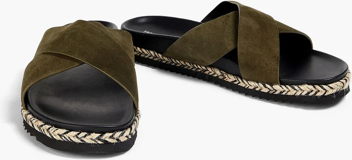 Suede espadrille sandals - Image 2