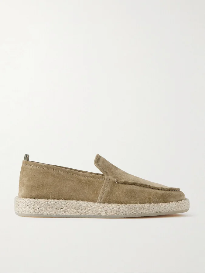 Suede Espadrilles