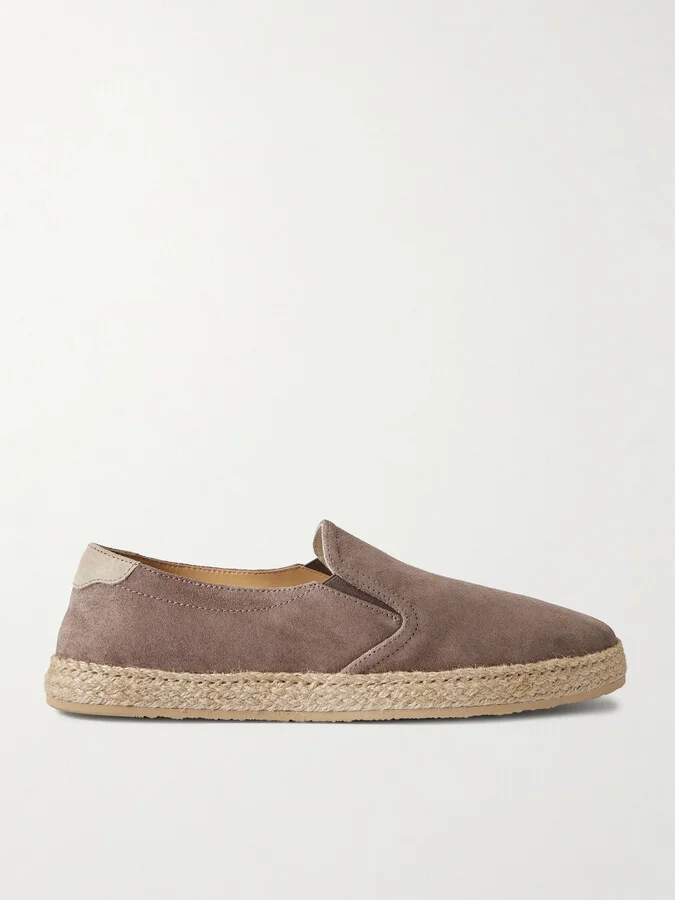 Suede Espadrilles