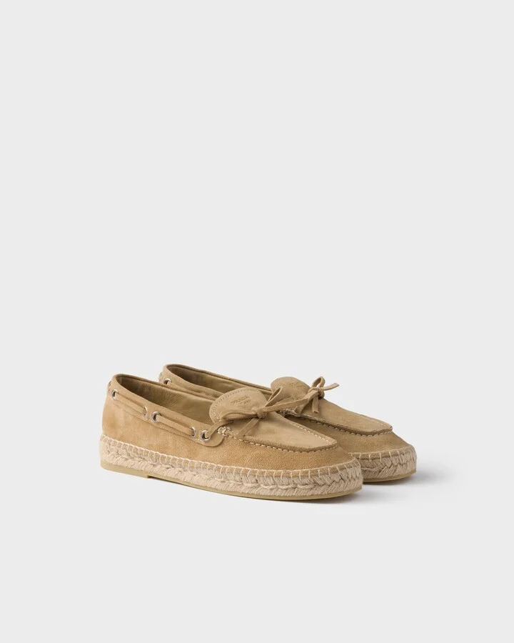 Suede espadrilles