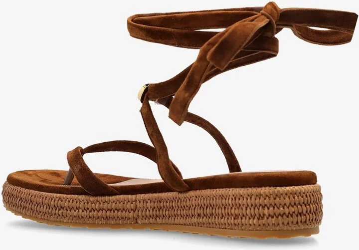 Suede Espadrilles Sandals - Image 2