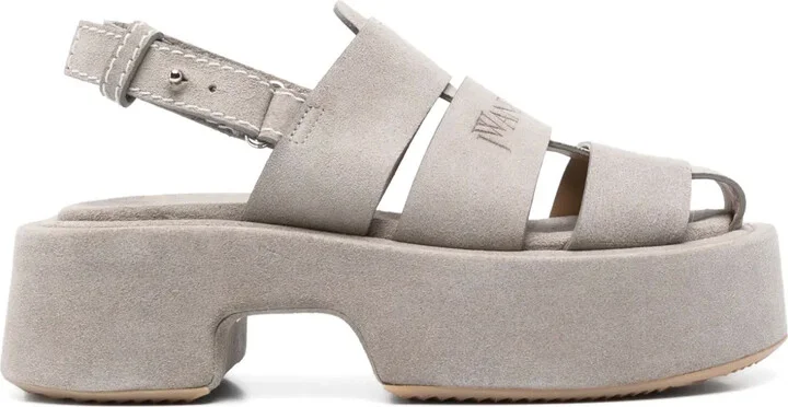 Suede Fisherman Sandals