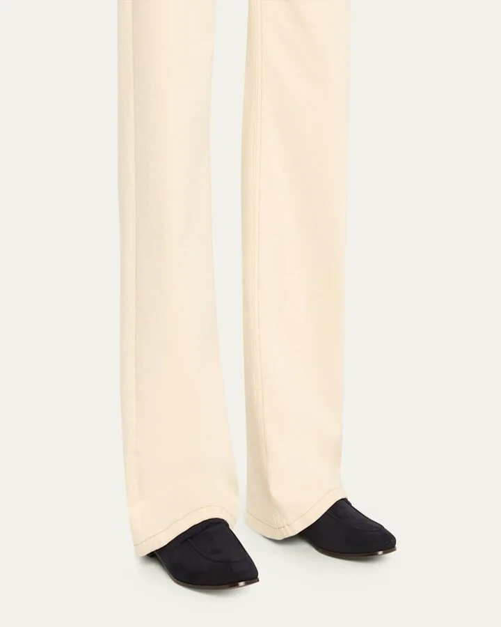 Suede Flaneur Penny Loafers - Image 4