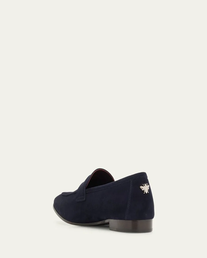 Suede Flaneur Penny Loafers - Image 5