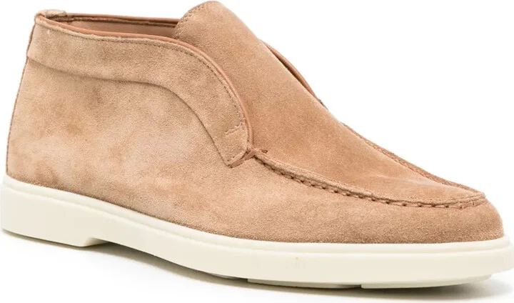 Suede Flat Loafers - Image 2