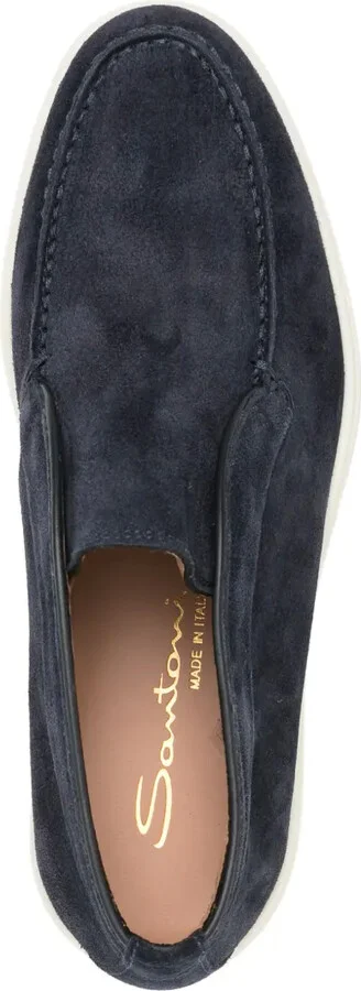 Suede Flat Loafers - Image 4