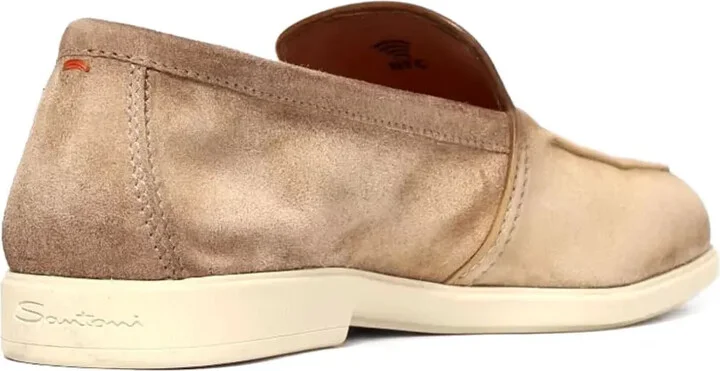 Suede Flat Loafers - Image 2