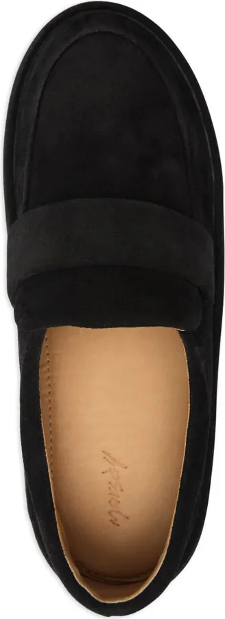 Suede Flat Loafers - Image 3