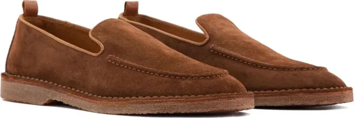 Suede Flat Loafers - Image 2