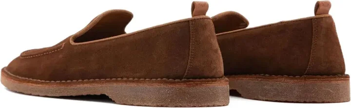 Suede Flat Loafers - Image 5