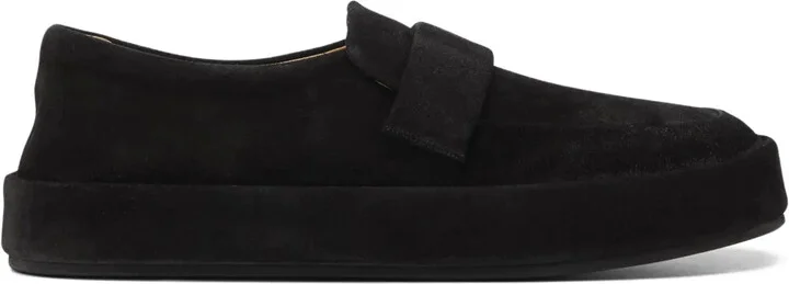 Suede Flat Loafers