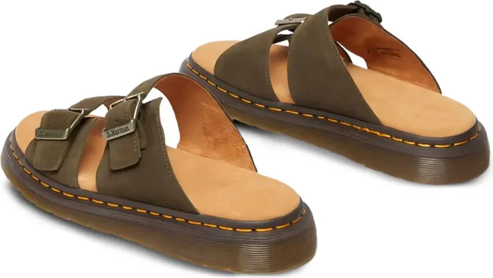Suede Flat Sandals - Image 3