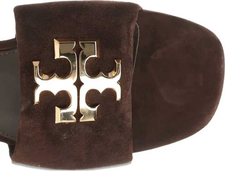Suede Flat Sandals - Image 4