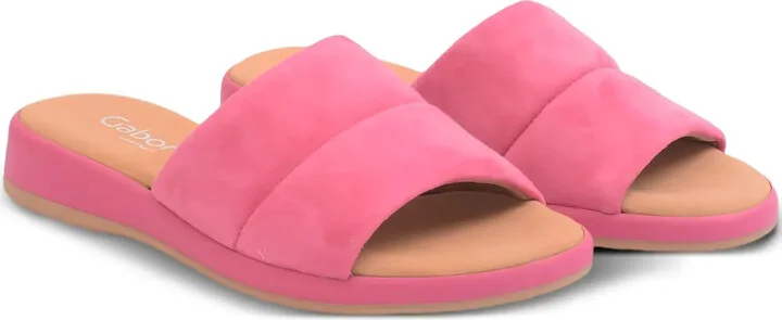 Suede Flat Sandals