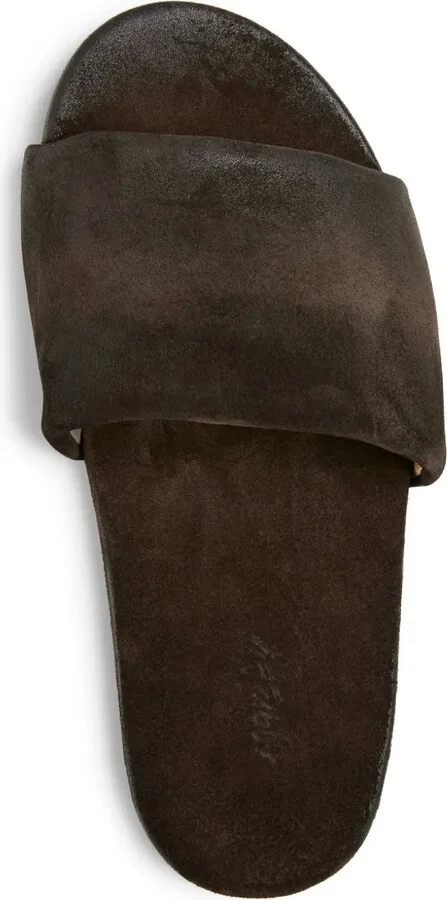 Suede Flat Slides - Image 3