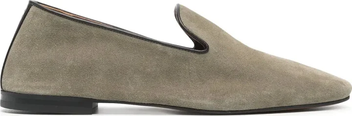 Suede Flat Slippers