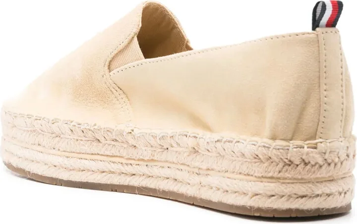 Suede Flatform Espadrilles - Image 3