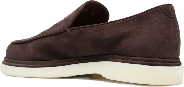 Suede Flatform Loafers - Image 3