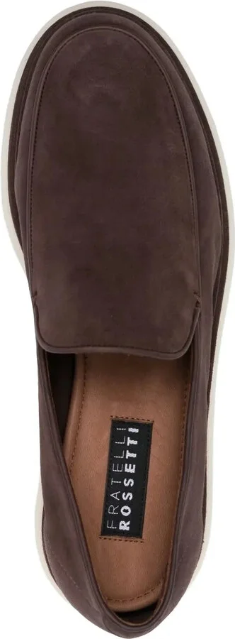Suede Flatform Loafers - Image 4