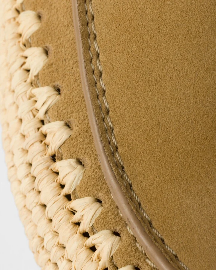 Suede flatform mules - Image 5