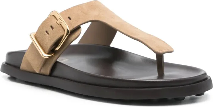 Suede Flip Flops - Image 2