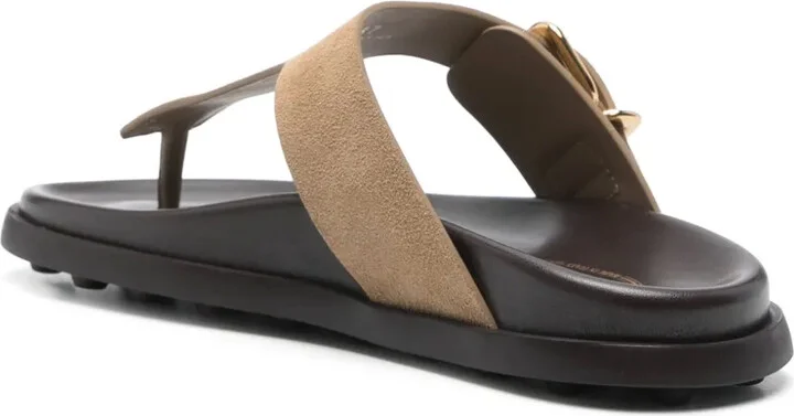 Suede Flip Flops - Image 3