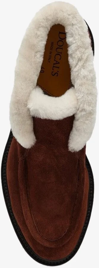 Suede Fur Loafers - Image 2