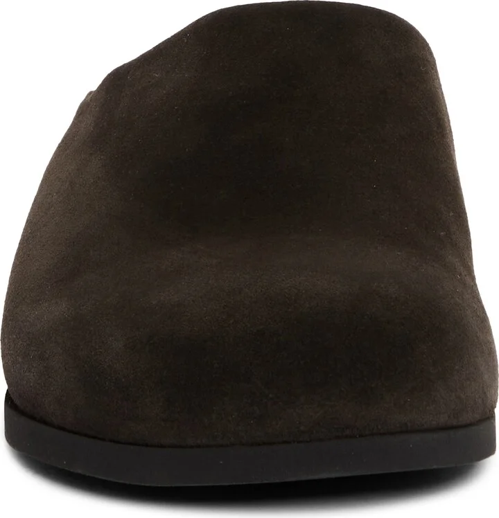 Suede & Genuine Shearling Clog - Image 4