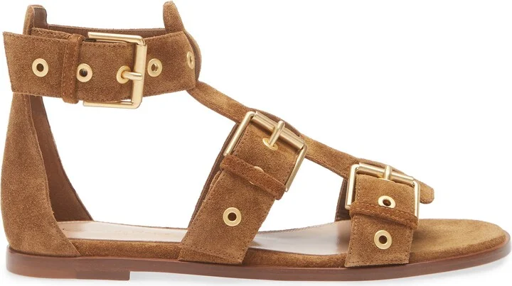 Suede Gladiator Sandal - Image 3