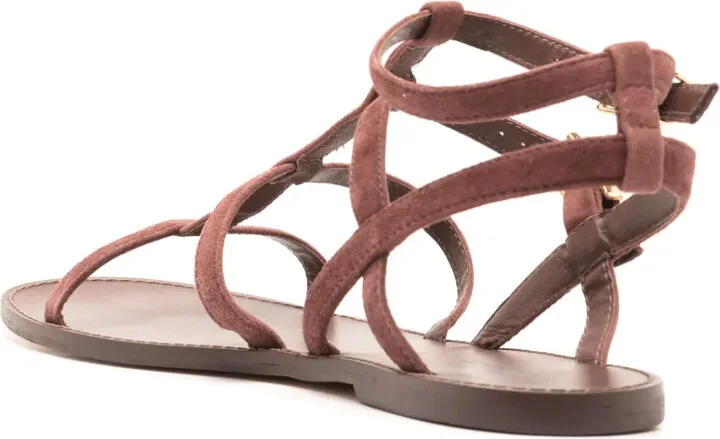 Suede Gladiator Sandals - Image 3