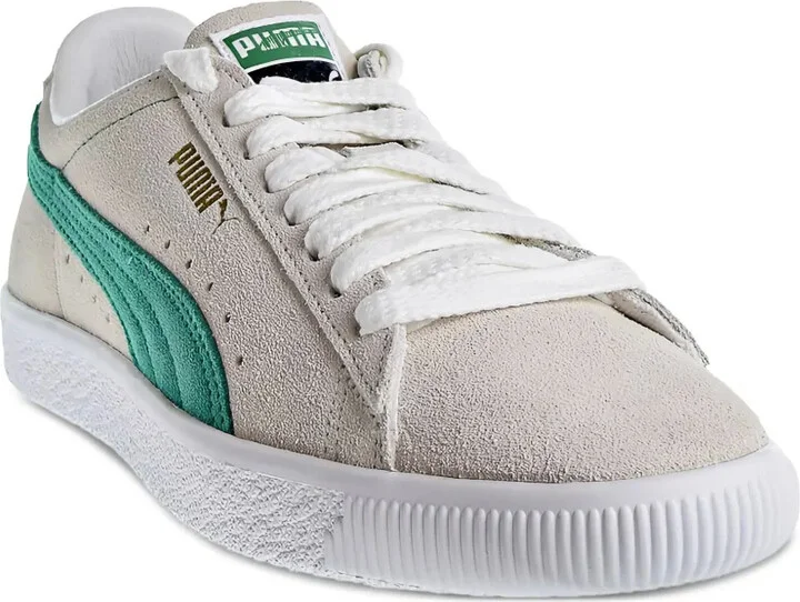 suede "Grey/Green/White" sneakers - Image 2