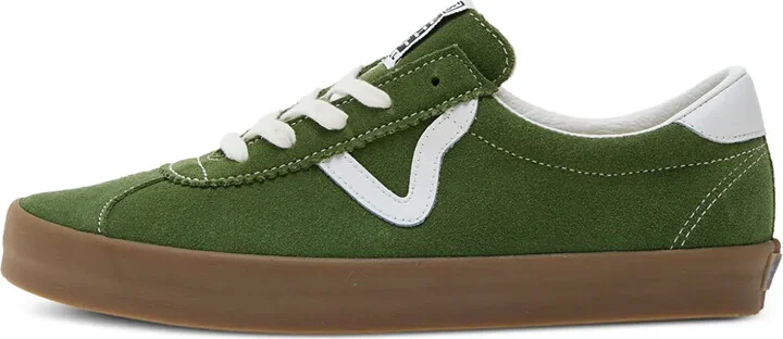 Suede Gum-Sole Trainers