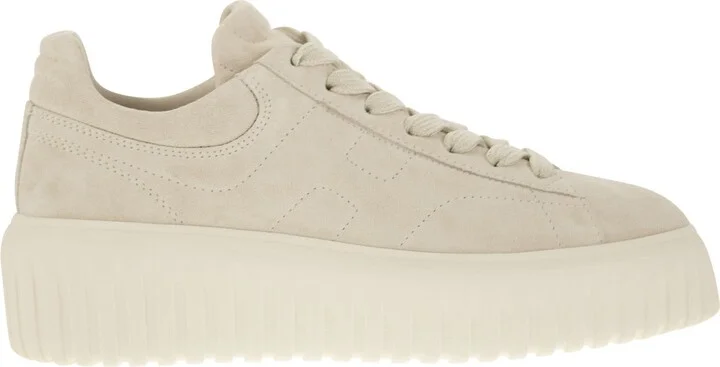 Suede H-stripes Sneakers