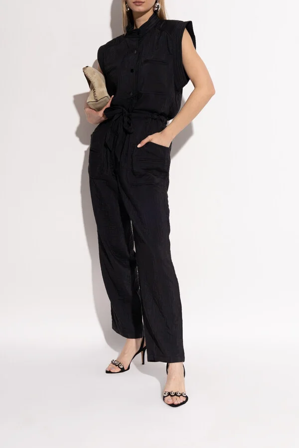 Suede Heeled Sandals ‘Vilja’, , - Black - Image 2