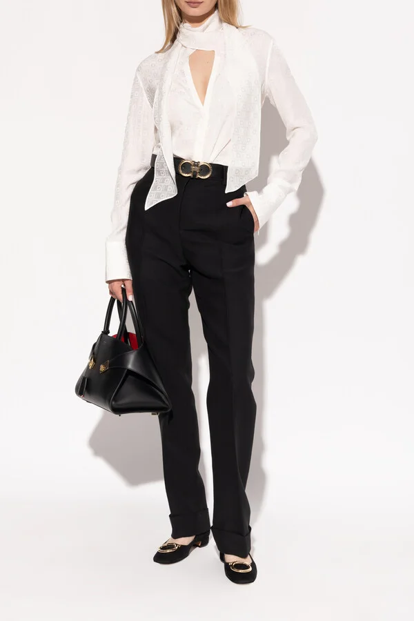 Suede Heeled Shoes, , - Black - Image 2