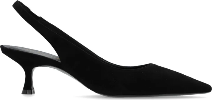 Suede Heels 'Naomi', , - Black