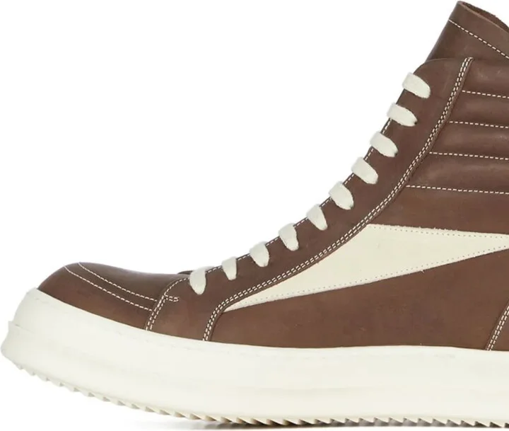 Suede Hi-Top Sneakers - Image 2