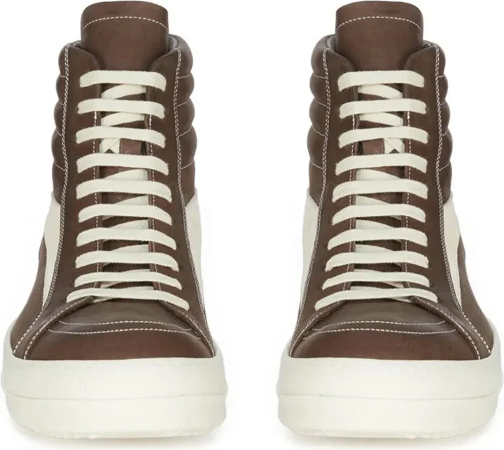 Suede Hi-Top Sneakers - Image 3