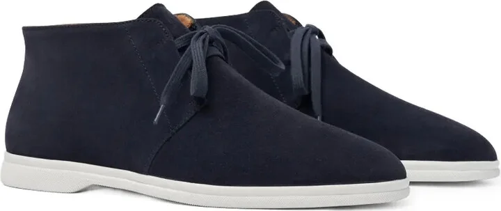 Suede Hi-Top Sneakers - Image 2