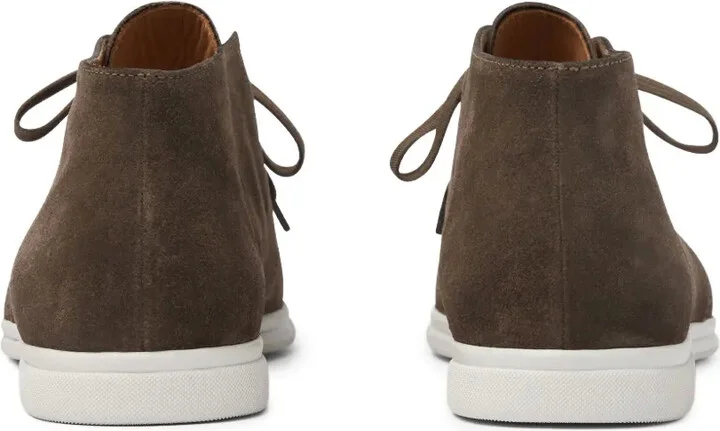Suede Hi-Top Sneakers - Image 3