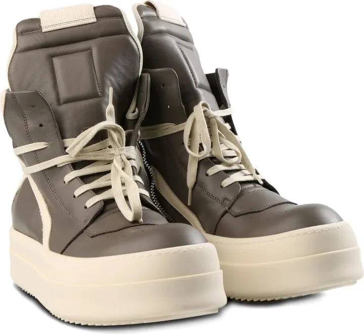 Suede Hi-Top Sneakers - Image 2