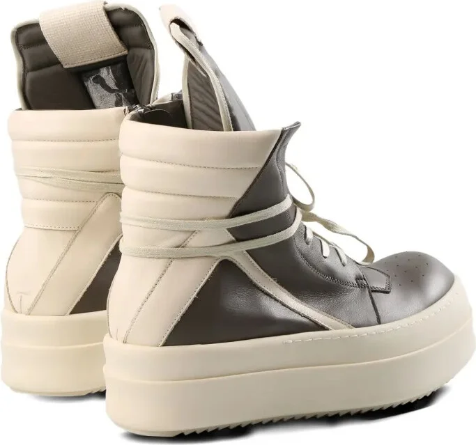 Suede Hi-Top Sneakers - Image 3